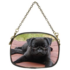 Alert Pug Puppy Chain Purses (two Sides)  by trendistuff