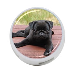 Alert Pug Puppy 4-port Usb Hub (one Side) by trendistuff