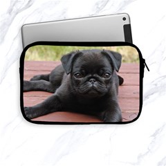 Alert Pug Puppy Apple Ipad Mini Zipper Cases by trendistuff