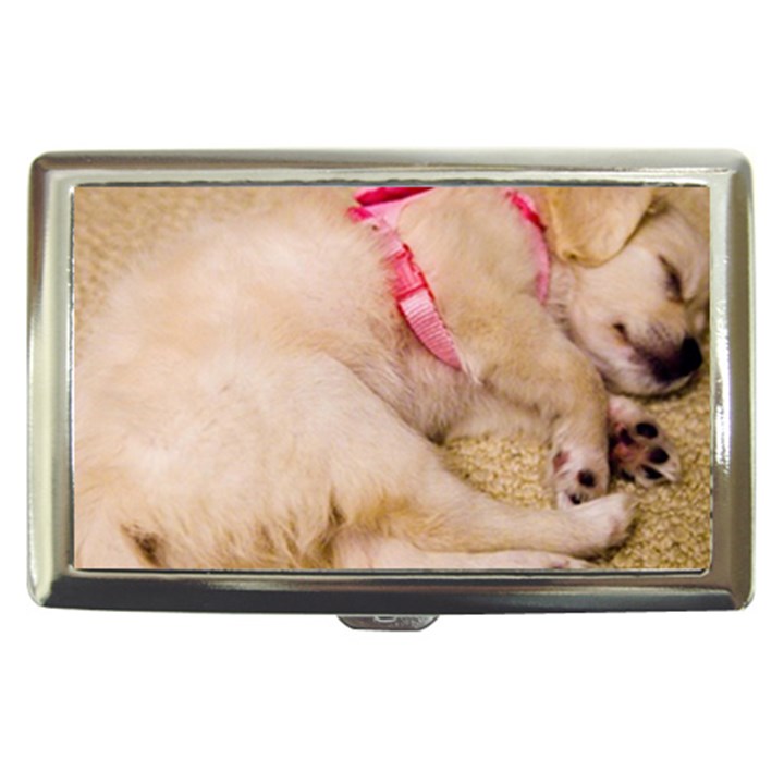 ADORABLE SLEEPING PUPPY Cigarette Money Cases