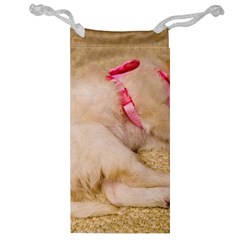 Adorable Sleeping Puppy Jewelry Bags by trendistuff