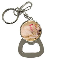 Adorable Sleeping Puppy Bottle Opener Key Chains by trendistuff