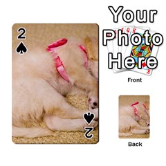 Adorable Sleeping Puppy Playing Cards 54 Designs  by trendistuff