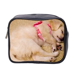 Adorable Sleeping Puppy Mini Toiletries Bag 2-side by trendistuff