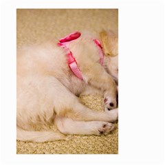 Adorable Sleeping Puppy Large Garden Flag (two Sides)