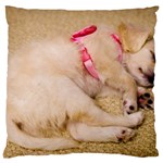 ADORABLE SLEEPING PUPPY Large Cushion Cases (One Side)  Front