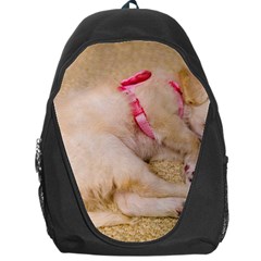 Adorable Sleeping Puppy Backpack Bag by trendistuff