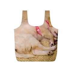 Adorable Sleeping Puppy Full Print Recycle Bags (s) 