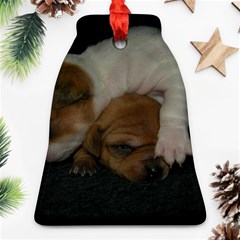 Adorable Baby Puppies Bell Ornament (2 Sides)