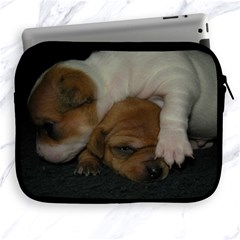 Adorable Baby Puppies Apple Ipad 2/3/4 Zipper Cases by trendistuff