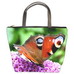 Peacock Butterfly Bucket Bags by trendistuff