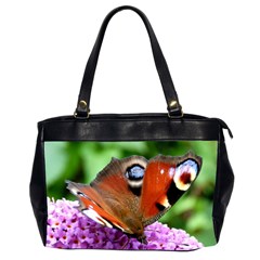 Peacock Butterfly Office Handbags (2 Sides)  by trendistuff