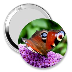 Peacock Butterfly 3  Handbag Mirrors by trendistuff