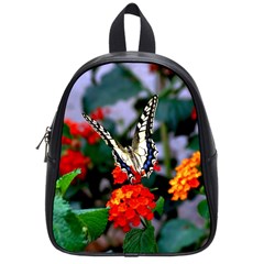 Butterfly Flowers 1 School Bags (small)  by trendistuff