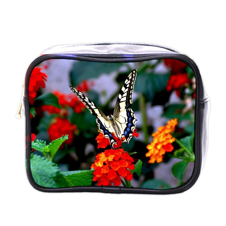 BUTTERFLY FLOWERS 1 Mini Toiletries Bags