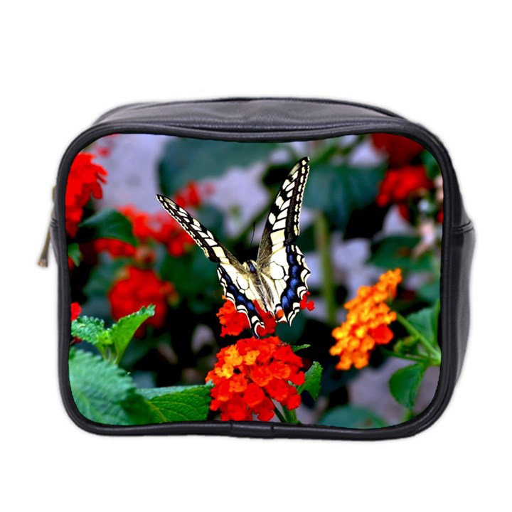 BUTTERFLY FLOWERS 1 Mini Toiletries Bag 2-Side