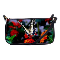 Butterfly Flowers 1 Shoulder Clutch Bags by trendistuff