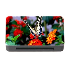 Butterfly Flowers 1 Memory Card Reader With Cf