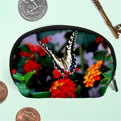 Butterfly Flowers 1 Accessory Pouches (large) 