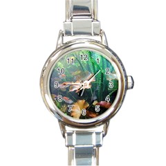 Marine Life Round Italian Charm Watches by trendistuff