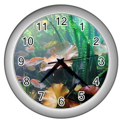 Marine Life Wall Clocks (silver)  by trendistuff