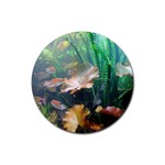 MARINE LIFE Rubber Round Coaster (4 pack) 