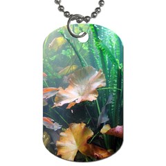 Marine Life Dog Tag (two Sides) by trendistuff