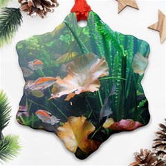 Marine Life Snowflake Ornament (2-side) by trendistuff