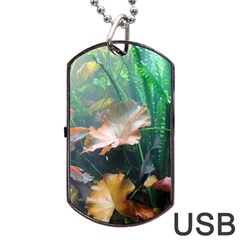 Marine Life Dog Tag Usb Flash (one Side)