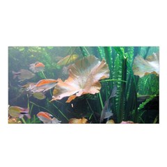 Marine Life Satin Shawl