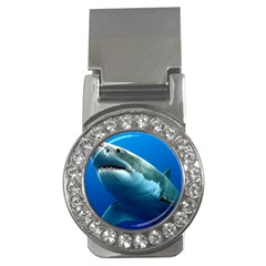 Great White Shark 3 Money Clips (cz)  by trendistuff