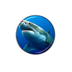 Great White Shark 3 Hat Clip Ball Marker (4 Pack) by trendistuff