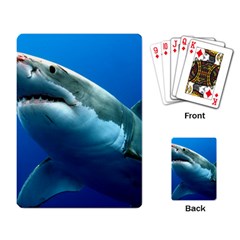 Great White Shark 3 Playing Card by trendistuff