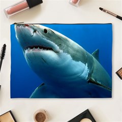 Great White Shark 3 Cosmetic Bag (xl) by trendistuff