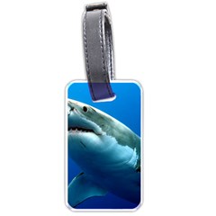 Great White Shark 3 Luggage Tags (one Side)  by trendistuff