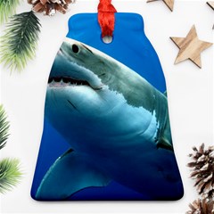 Great White Shark 3 Bell Ornament (2 Sides)