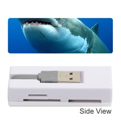 Great White Shark 3 Memory Card Reader (stick)  by trendistuff