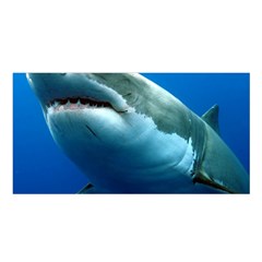 Great White Shark 3 Satin Shawl