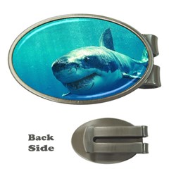 Great White Shark 1 Money Clips (oval)  by trendistuff