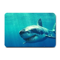 Great White Shark 1 Small Doormat  by trendistuff