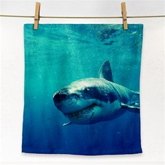 Great White Shark 1 Face Towel