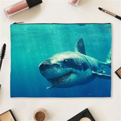 Great White Shark 1 Cosmetic Bag (xl) by trendistuff