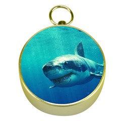 Great White Shark 1 Gold Compasses