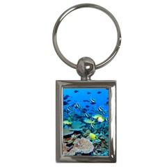 Fr Frigate Shoals Key Chains (rectangle)  by trendistuff