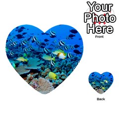 Fr Frigate Shoals Multi-purpose Cards (heart)  by trendistuff