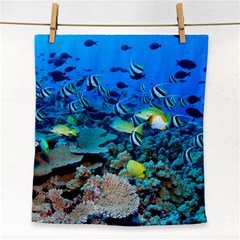 Fr Frigate Shoals Face Towel by trendistuff