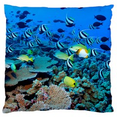 Fr Frigate Shoals Large Cushion Cases (one Side)  by trendistuff