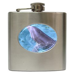 Dolphin 2 Hip Flask (6 Oz) by trendistuff