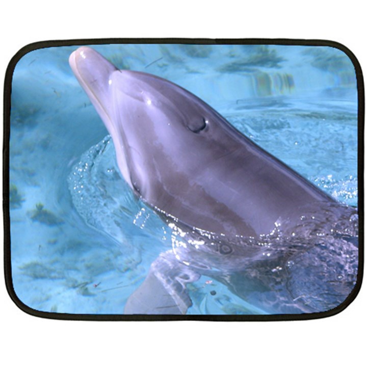 DOLPHIN 2 Fleece Blanket (Mini)