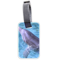 Dolphin 2 Luggage Tags (two Sides) by trendistuff